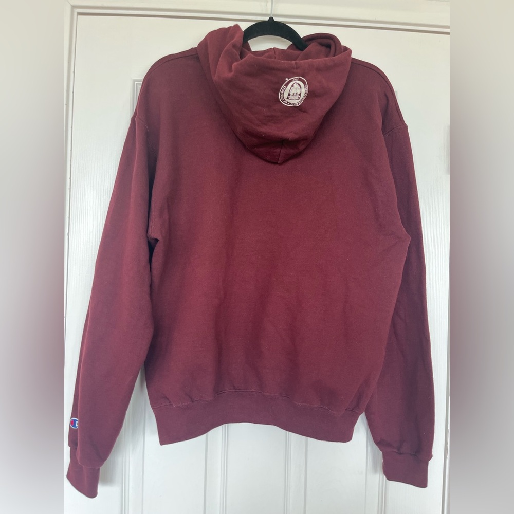 Champion Maroon University of Chicago Hoodie - Picture 3 of 4